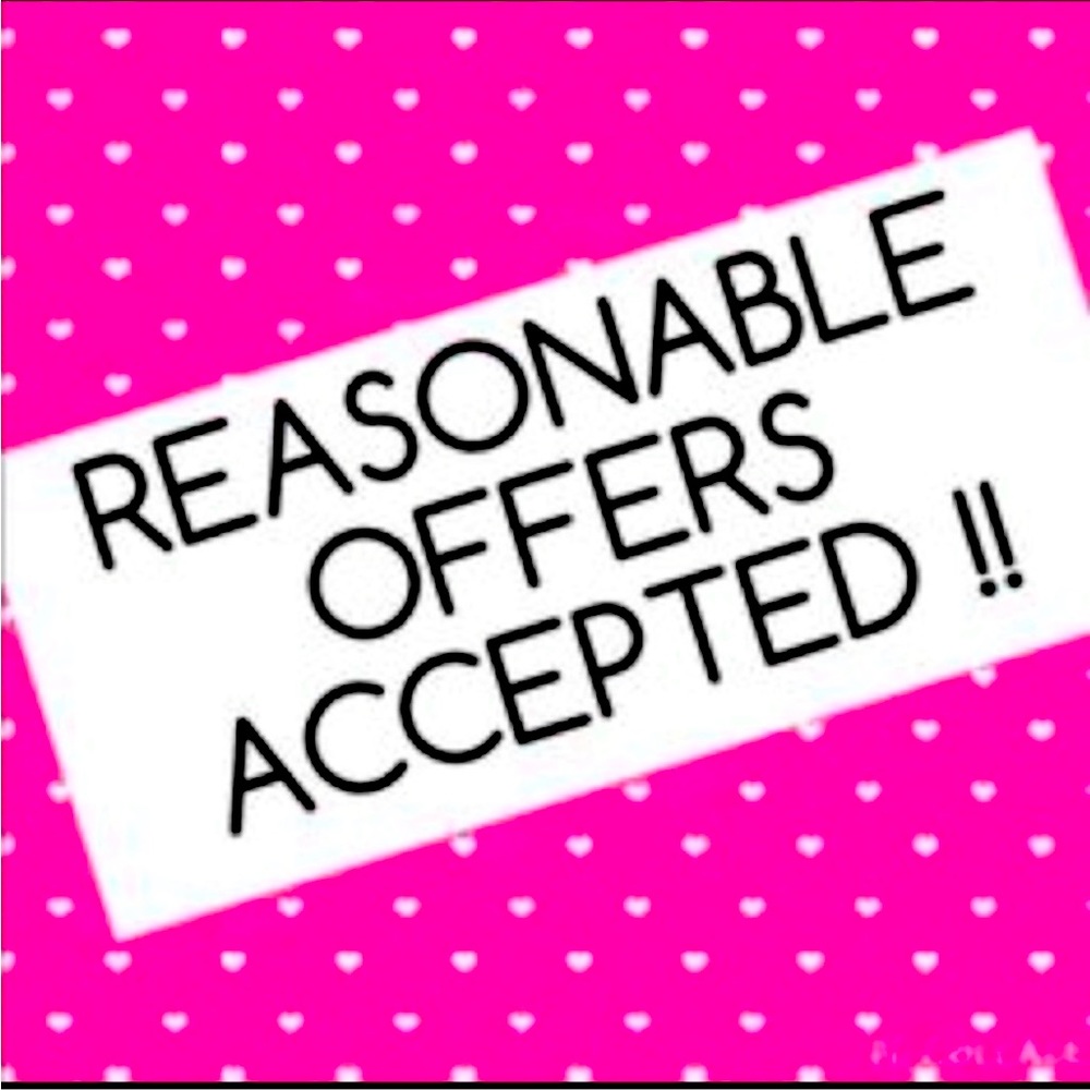 Reasonable offers accepted 😊🎉🎉